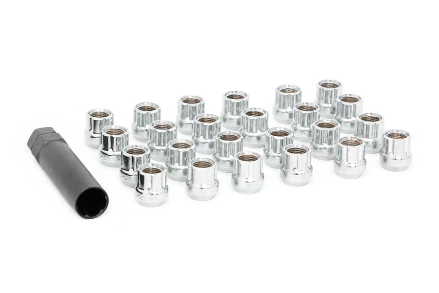 Rough Country - Lug Nut Set - 1/2x20 - 24 Qty - Chrome - Open End