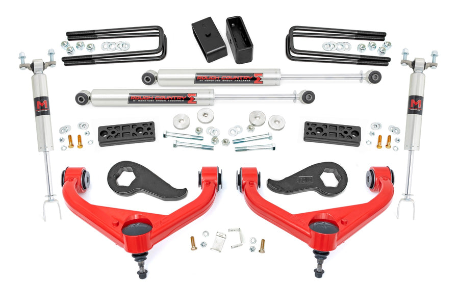 Rough Country - 3 Inch Lift Kit - UCAs - M1 - Chevy/GMC Sierra 3500 HD/Silverado 3500 HD (20-25)