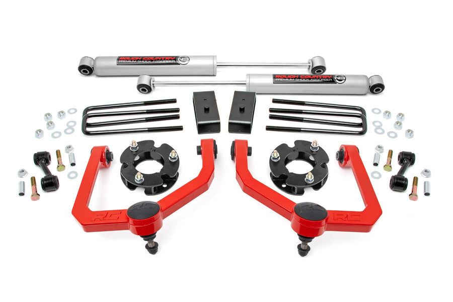 Rough Country - 3 Inch Lift Kit - N3 Shocks - Nissan Titan 2WD/4WD (2004-2024)