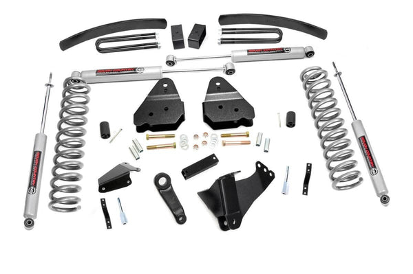 Rough Country - 6 Inch Lift Kit - Gas - Ford F-250/F-350 Super Duty 4WD (2005-2007)