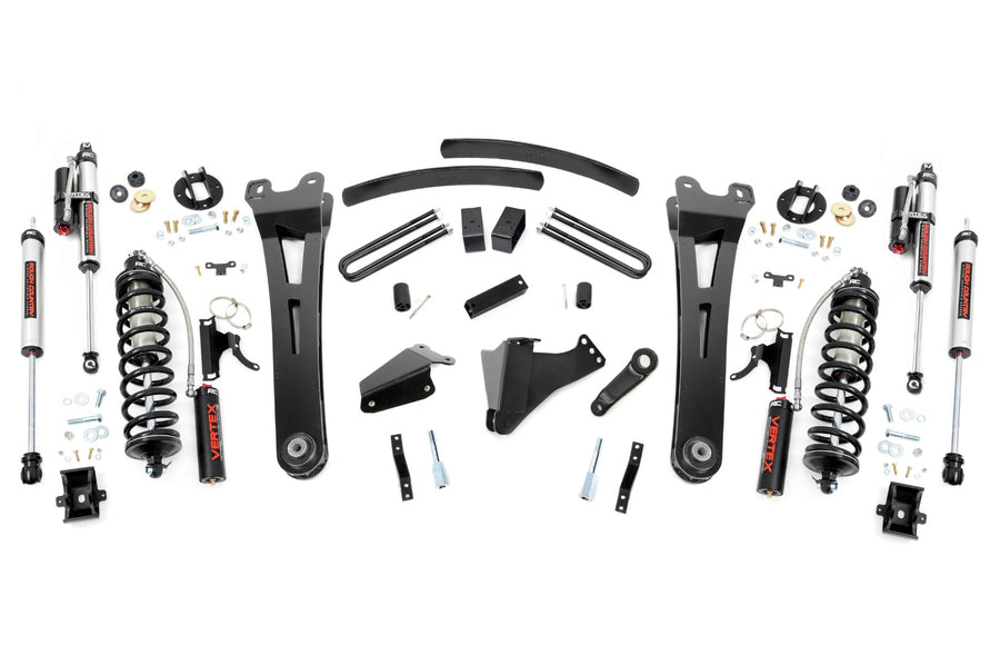 Rough Country - 6 Inch Lift Kit - Gas - Radius Arm - C/O Vertex - Ford F-250/F-350 Super Duty (05-07)