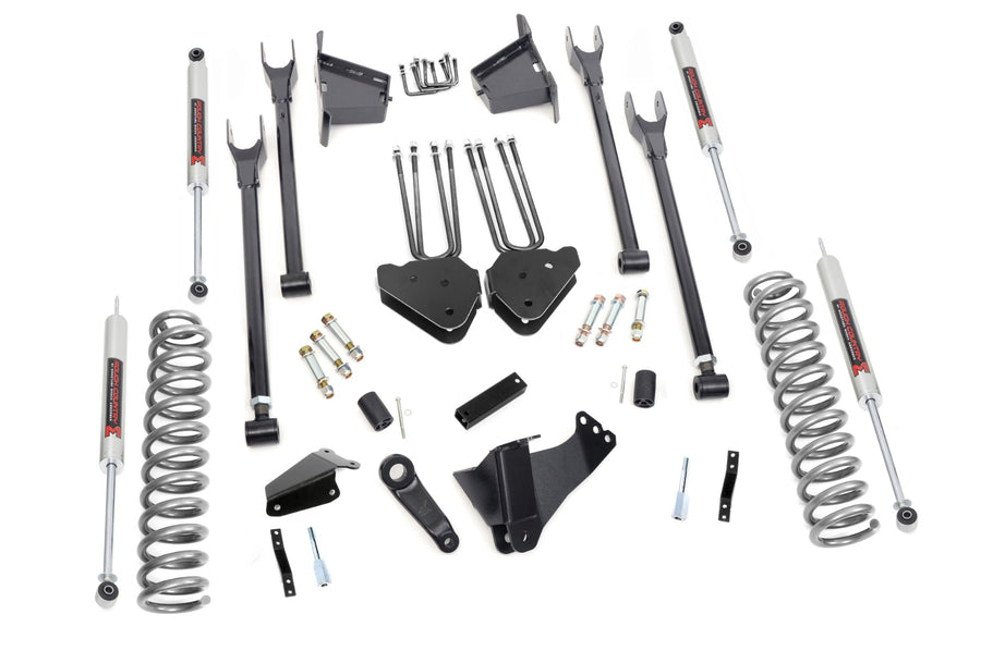 Rough Country - 8 Inch Lift Kit - 4 Link - RR Blocks - M1 - Ford F-250/F-350 Super Duty (05-07)