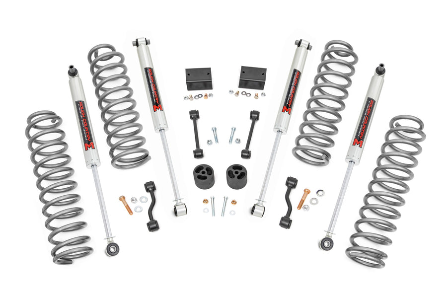 Rough Country - 2.5 Inch Lift Kit - Coils - M1 - Jeep Wrangler Unlimited 4WD (2018-2023)