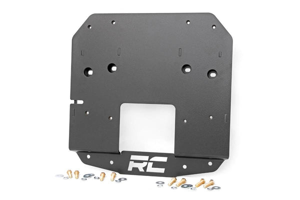 Rough Country - Tire Carrier Relocation Plate - No Prox - Jeep Wrangler JL (21-25)/Wrangler Unlimited (18-25)