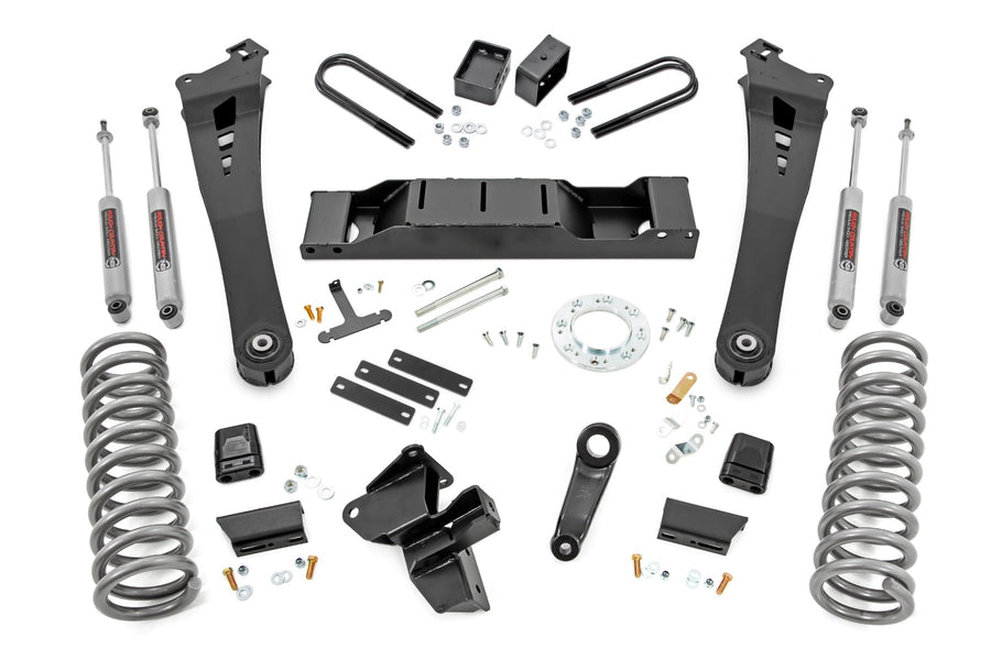 Rough Country - 5 Inch Lift Kit - Diesel -AISIN - Ram 3500 4WD (2019-2024)