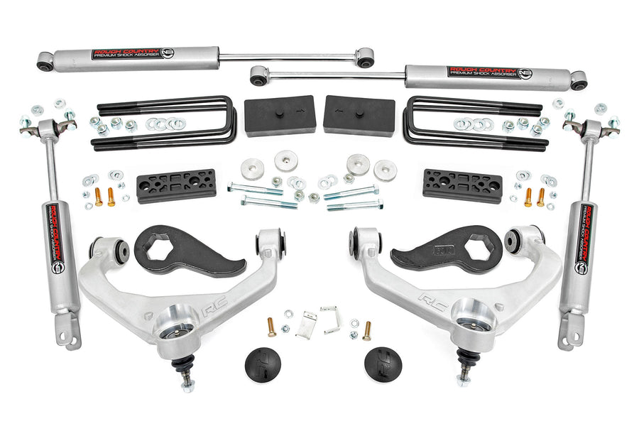 Rough Country - 3 Inch Lift Kit - Chevy/GMC 2500HD/3500HD 2WD/4WD (20-25)