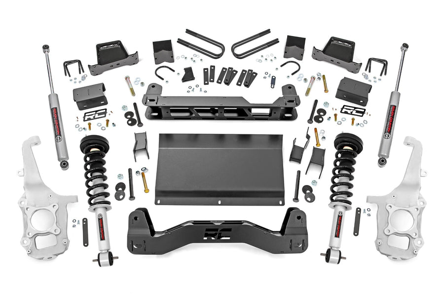 Rough Country - 6 Inch Lift Kit - N3 Struts - Ford F-150 4WD (2021-2025)