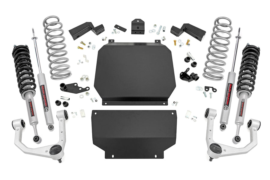 Rough Country - 3.5 Inch N3 Lift Kit - Toyota Tundra 4WD (2022-2025)