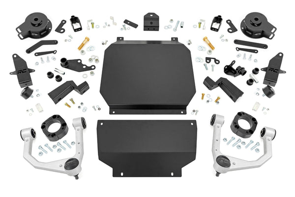 Rough Country - 3.5 Inch Lift Kit - OE Air Ride - Toyota Tundra 4WD (2022-2025)