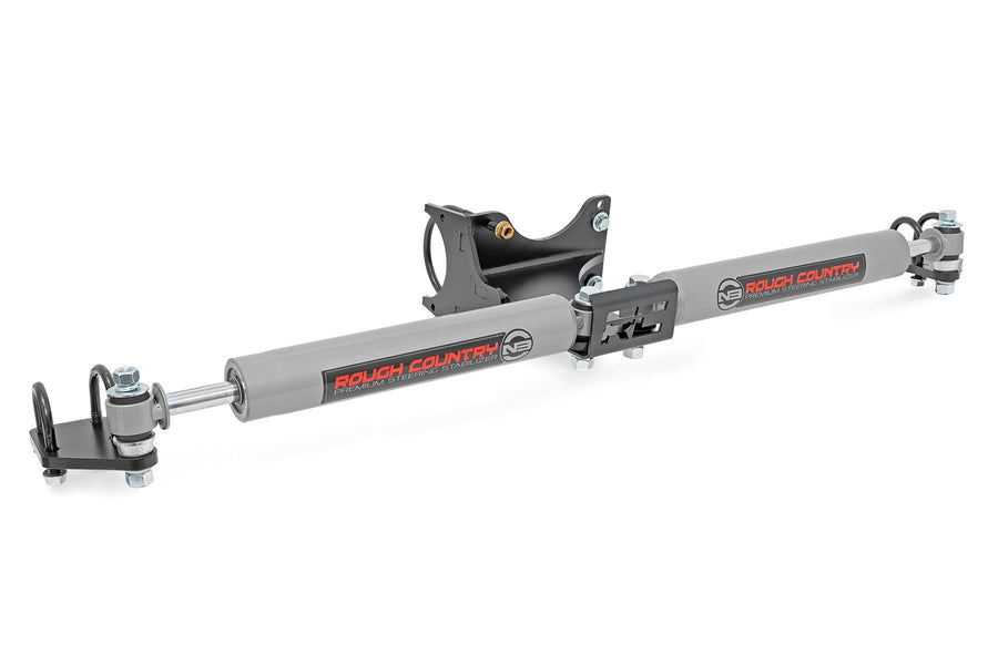 Rough Country - N3 Steering Stabilizer - Dual - 2-8 Inch Lift - Ford F-250/F-350 Super Duty (05-24)