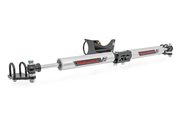 Rough Country - V2 Steering Stabilizer - Dual - 2-8 Inch Lift - Ford F-250/F-350 Super Duty (05-25)