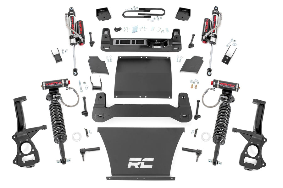 Rough Country - 6 Inch Lift Kit - Mono Leaf Rear - Vertex - Chevy Silverado 1500 4WD (22-24)