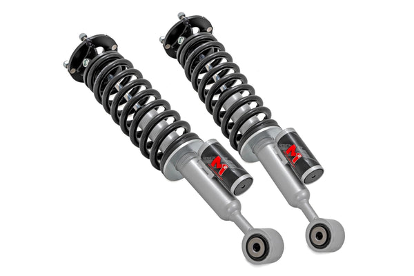 Rough Country - M1R Reservoir Leveling Struts - Adjustable Height - Front - Toyota Tacoma (24-25)