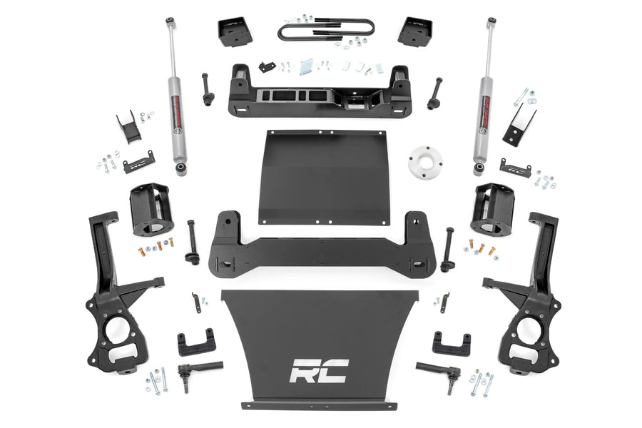 Rough Country - 6 Inch Lift Kit - Mono Leaf Rear - Chevy Silverado 1500 2WD (2025-2026) - 111630