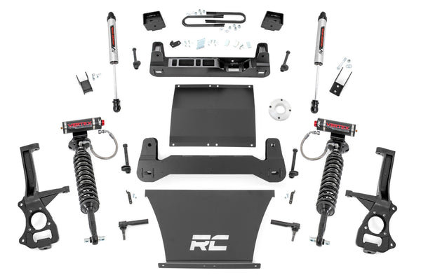 Rough Country - 6 Inch Lift Kit - Mono Leaf Rear - Vertex/V2 - GMC Sierra 1500 2WD (25-26) - 111557
