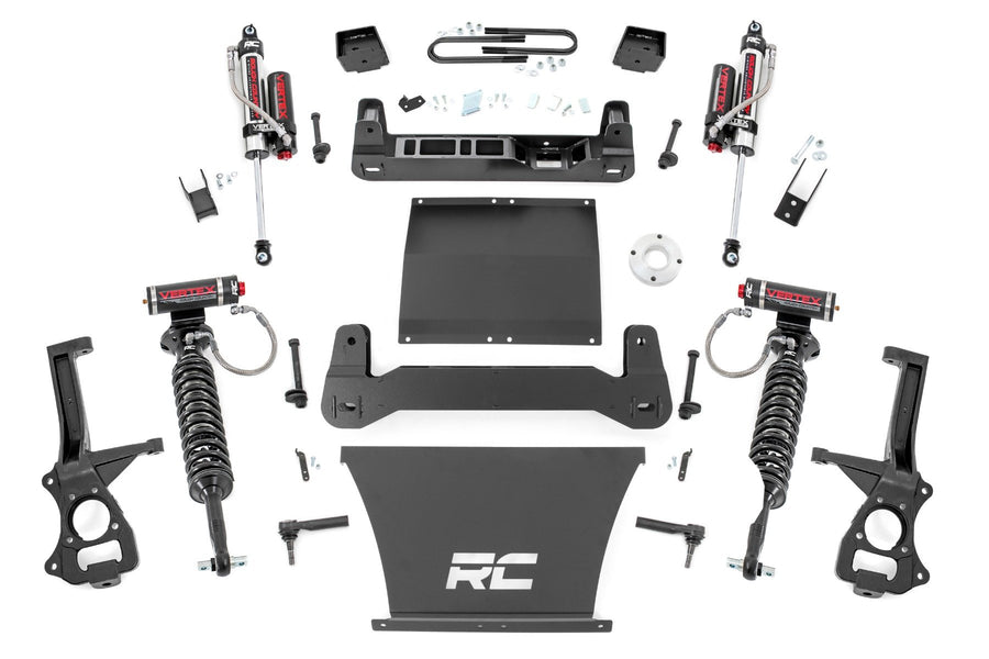 Rough Country - 6 Inch Lift Kit - Mono Leaf Rear - Vertex - Chevy Silverado 1500 2WD (25-26) - 111650