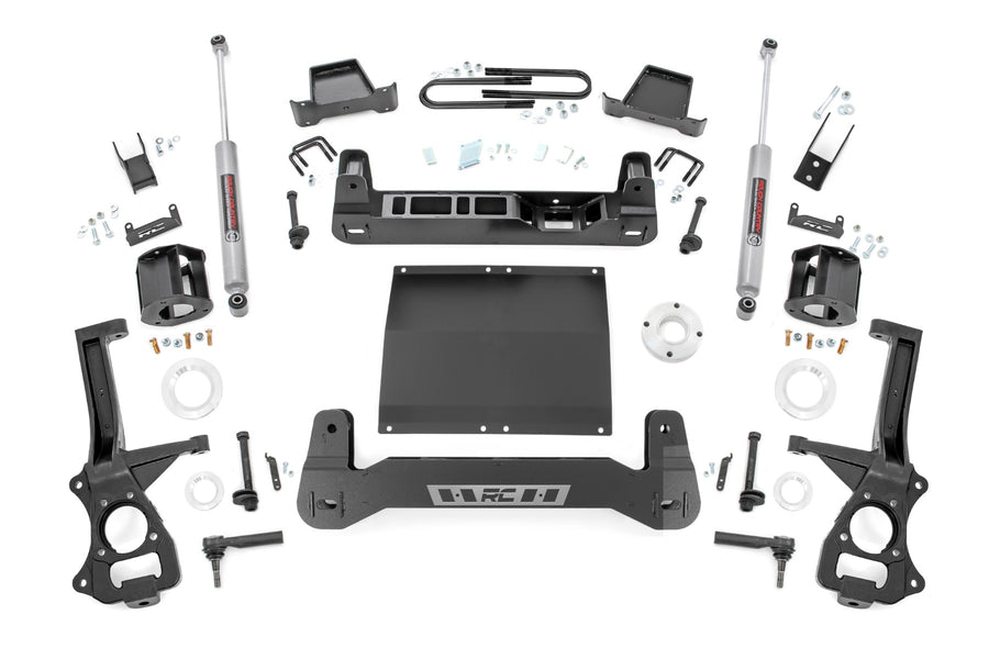Rough Country - 6 Inch Lift Kit - Diesel - GMC Sierra 1500 2WD (2025-2026) - 111330D