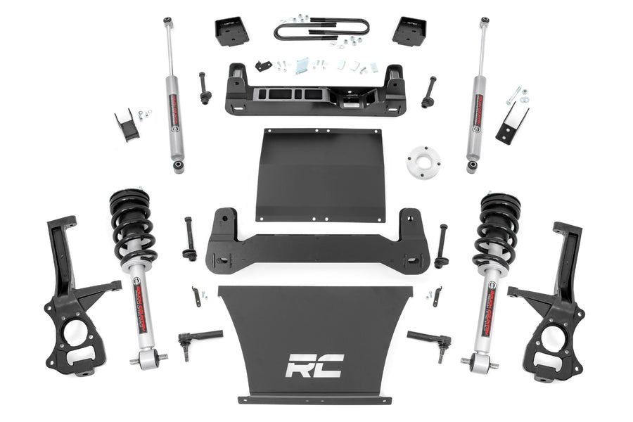 Rough Country - 6 Inch Lift Kit -Mono Leaf Rear - N3 Struts - GMC Sierra 1500 2WD (2025-2026) - 111531