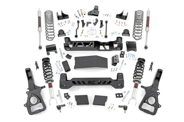 Rough Country - 6 Inch Lift Kit - M1 Struts - Rear Coils - Ram 1500 4WD (2025)