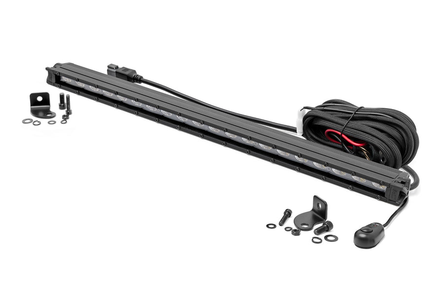 Rough Country - 20 Inch Black Series LED Light Bar- Slim Line
