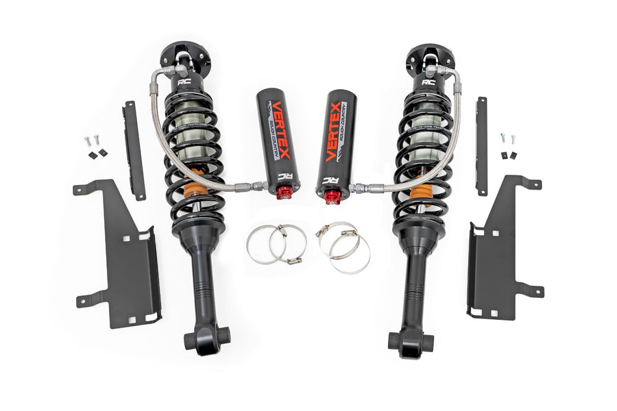 Rough Country - Vertex 2.5 Adjustable Coilovers - Rear - 3.5 In. - Ford Bronco 4WD (2021-2025)