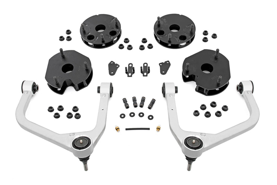 Rough Country - 3.5 Inch Lift Kit - OE Air Ride - Chevy Tahoe 4WD (2021-2024)