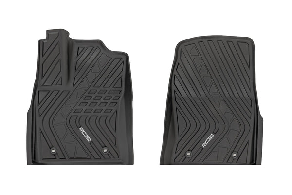 Rough Country - Flex-Fit Floor Mats - FR - CrewMax - Toyota Tundra 2WD/4WD (2022-2025)
