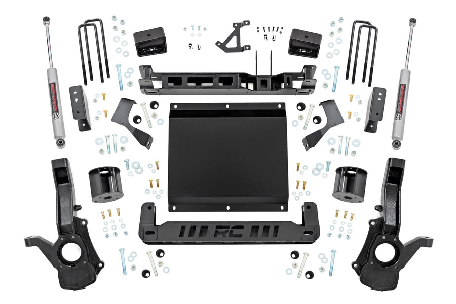 Rough Country - 4 Inch Lift Kit - N3 Shocks - Chevy/GMC Canyon/Colorado 4WD (2023-2024)