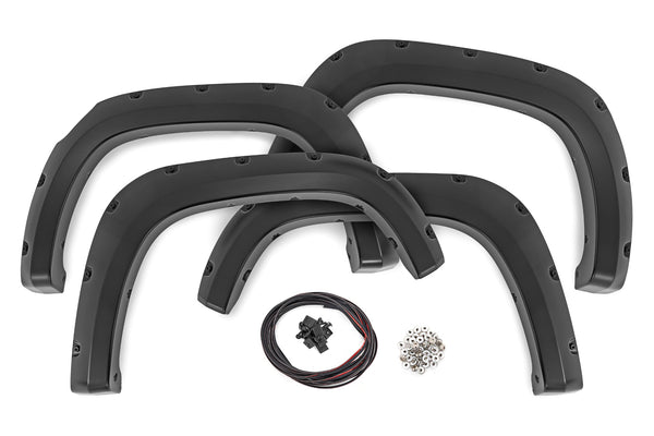 Rough Country - Pocket Fender Flares - GAE Snowdrift - Chevy Colorado 2WD/4WD (2023-2026) - F-C12311-GAE