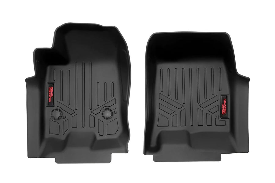 Rough Country - Floor Mats - FR - Crew - Chevy/GMC Canyon/Colorado 2WD/4WD (2023-2025)