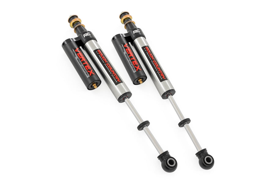Rough Country - Vertex 2.5 Reservoir Rear Shocks - 2-3.5" - Toyota Tacoma 4WD (2024-2026) - 699865