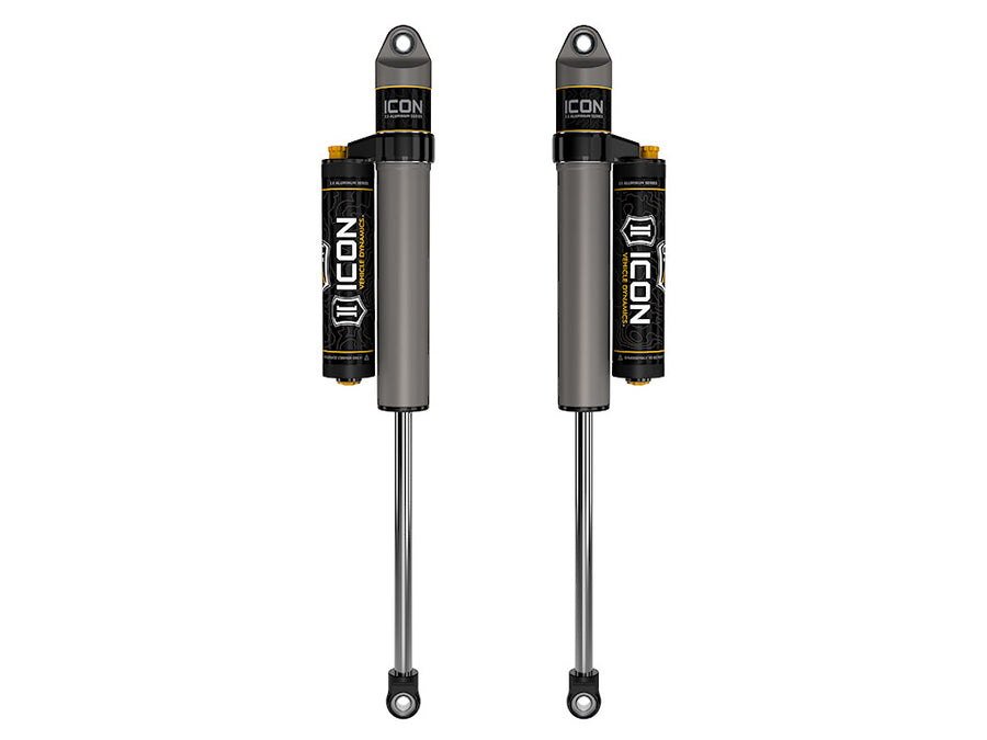 ICON 1999-2025 Ford F-250/F-350 Super Duty 3-6” Lift Rear V.S. 2.5 Aluminum Series Shock Absorbers Piggyback Reservoir W/ CDCV Pair