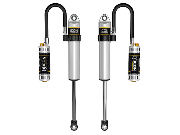 ICON 2005-2023 Toyota Tacoma/2003-2024 Toyota 4Runner//2007-2014 Toyota FJ Cruiser/2003-2009 Lexus GX470 Front 2.5 VS Remote Reservoir W/ CDCV S2 Secondary Shocks Pair