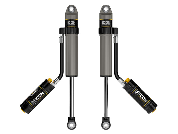 ICON 1997-2023 Nissan Patrol Y61 2" Lift Rear V.S. 2.5 Aluminum Series Shock Absorbers Remote Reservoir W/ CDCV Pair