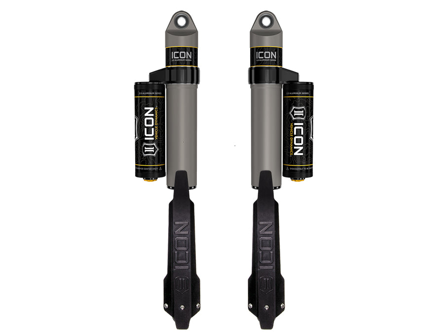 ICON 2020-2023 Jeep Gladiator 1.5" Lift Rear V.S. 2.5 Aluminum Series Shock Absorbers Piggyback Reservoir Pair