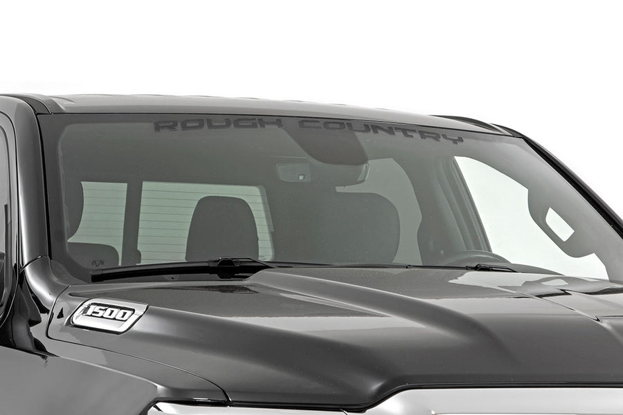 Rough Country - Rough Country Decal - 3.6 Inch X 35 Inch - Gloss Black