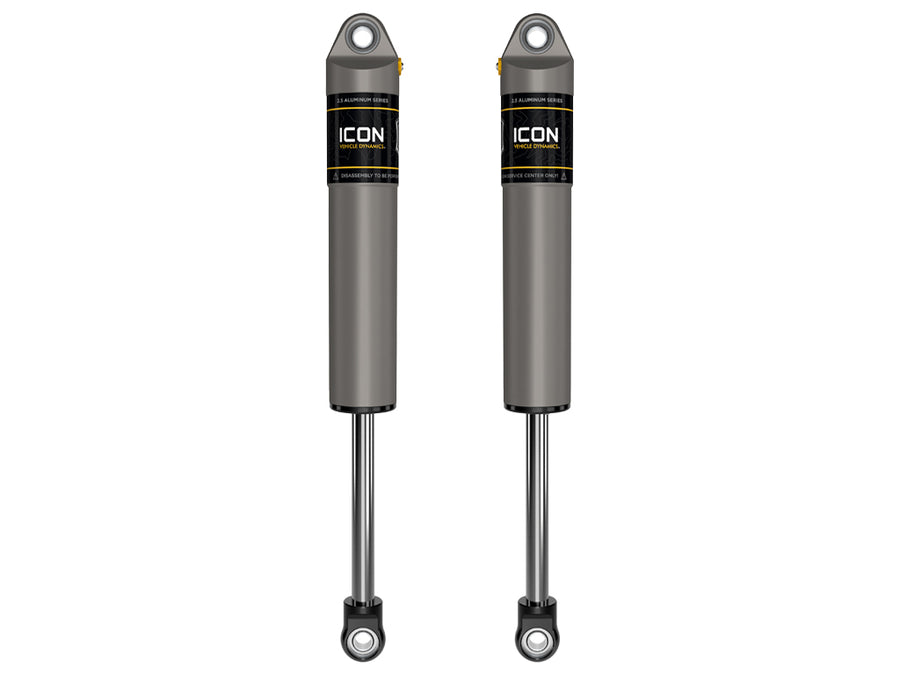 ICON 1999-2025 Ford F-250/F-350/F-450 Super Duty 0-3” Lift Rear V.S. 2.5 Aluminum Series Shocks Internal Reservoir Pair