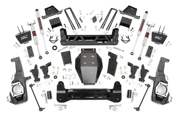 Rough Country - 7 Inch Lift Kit - Torsion Drop - M1 - Chevy/GMC 2500HD/3500HD (20-25)
