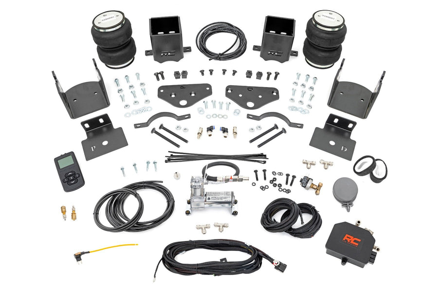 Rough Country - Air Spring Kit W/compressor - Wireless Controller - Ford F-250/F-350 Super Duty (17-22)