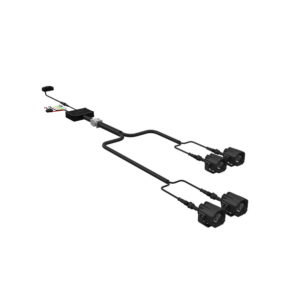 Tiny Monster 4114D Concept Pod Mini I Dual Color White/Selected Yellow Driving Beam
