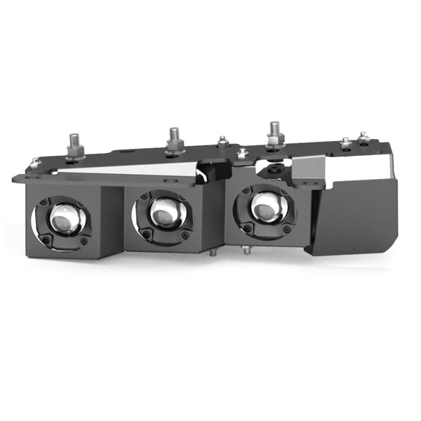 Tiny Monster 411B1 Concept Pod Mini Bronco Steel Bumper Triple Light Kit