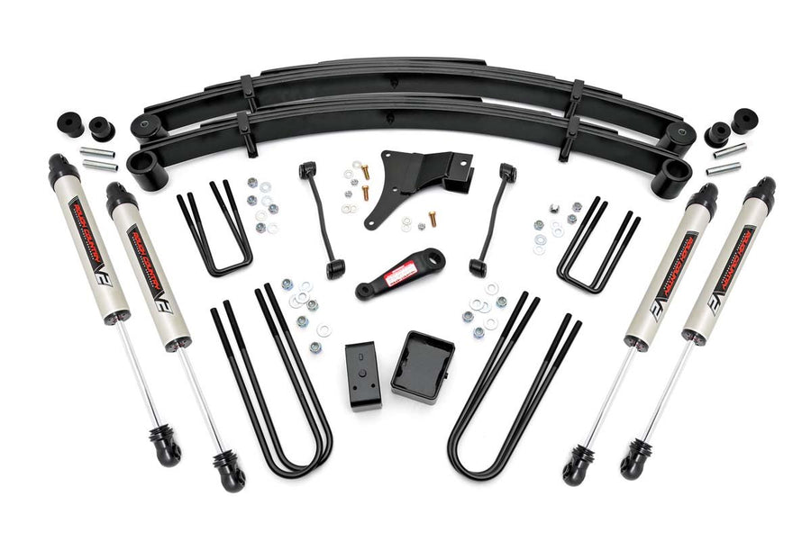 Rough Country - 6 Inch Lift Kit - Rear Blocks - V2 - Ford F-250/F-350 Super Duty 4WD (1999)