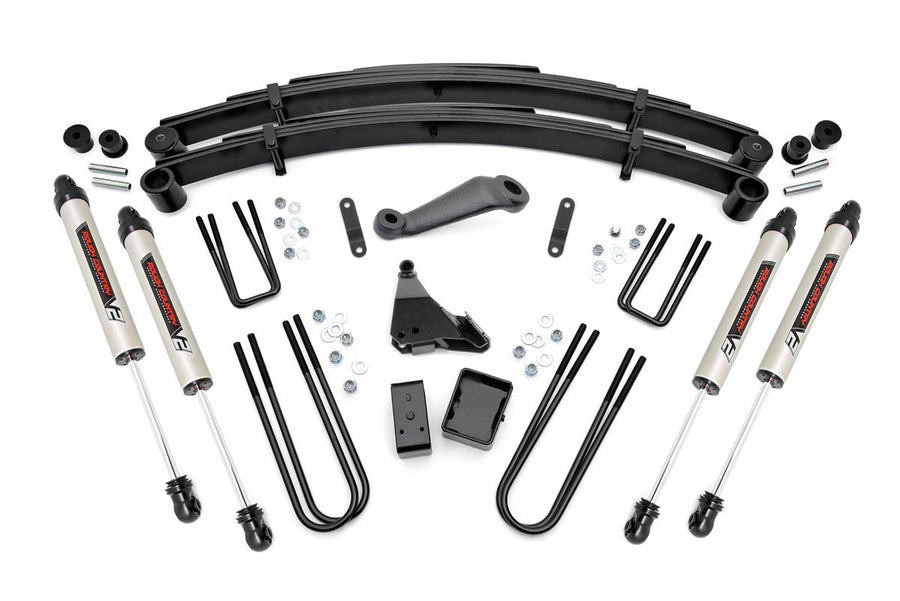 Rough Country - 6 Inch Lift Kit - Rear Blocks - V2 - Ford F-250/F-350 Super Duty 4WD (99-04)