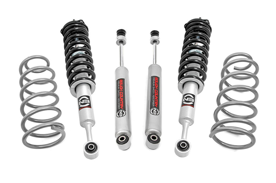 Rough Country - 2 Inch Lift Kit - RR Coils - N3 Struts - Toyota 4Runner 4WD (2010-2024)