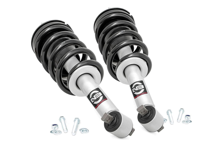Rough Country - Loaded Strut Pair - Stock - Chevy/GMC 1500 2WD/4WD (07-13)