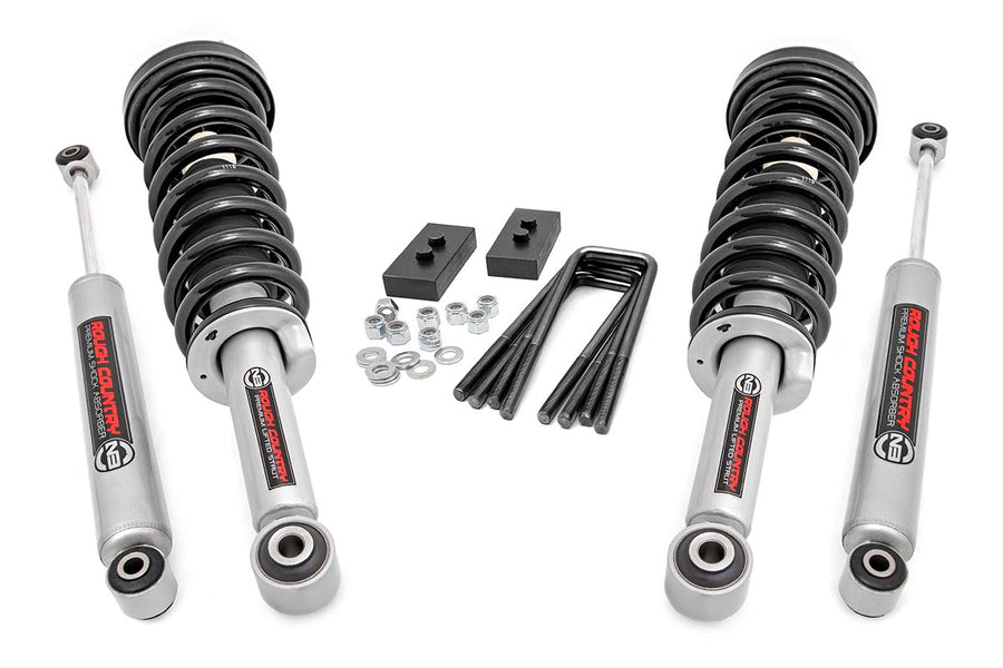 Rough Country - 2 Inch Lift Kit - N3 Struts/N3 - Ford F-150 4WD (2009-2013)