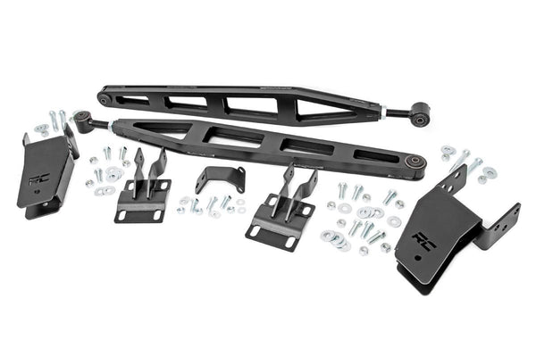 Rough Country - Traction Bar Kit - Inverted U-bolts - 0-6 Inch - Ford F-250 Super Duty (08-16)