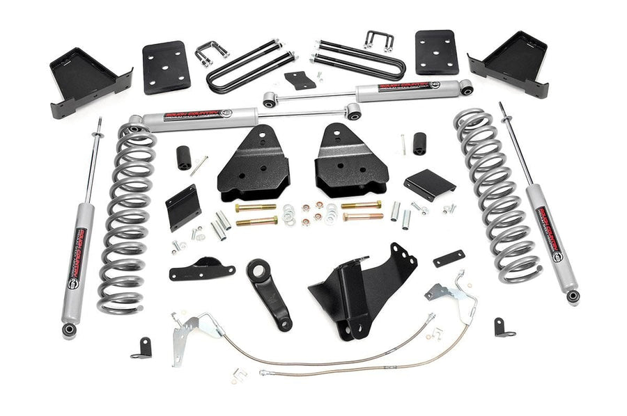 Rough Country - 6 Inch Lift Kit - Diesel - No OVLD - Ford F-250 Super Duty 4WD (2011-2014)