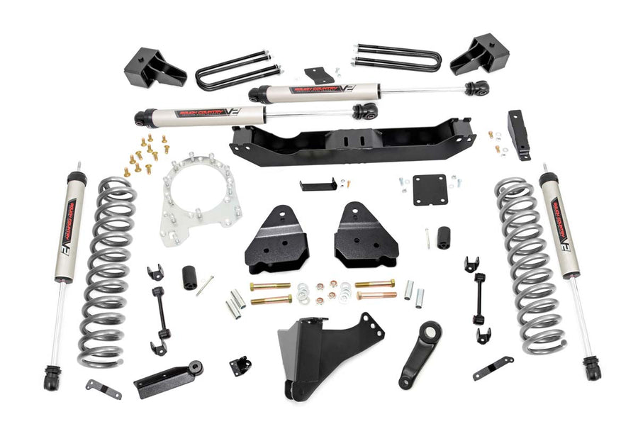 Rough Country - 4.5 Inch Lift Kit - Dually - V2 - Ford F-350 Super Duty 4WD (2017-2022)