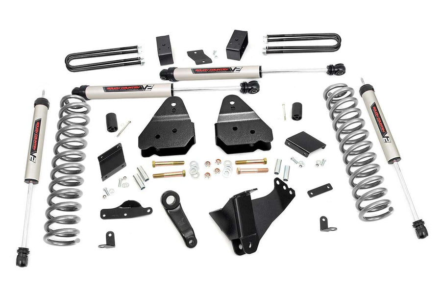 Rough Country - 4.5 Inch Lift Kit - No OVLD - V2 - Ford F-250 Super Duty 4WD (2011-2014)